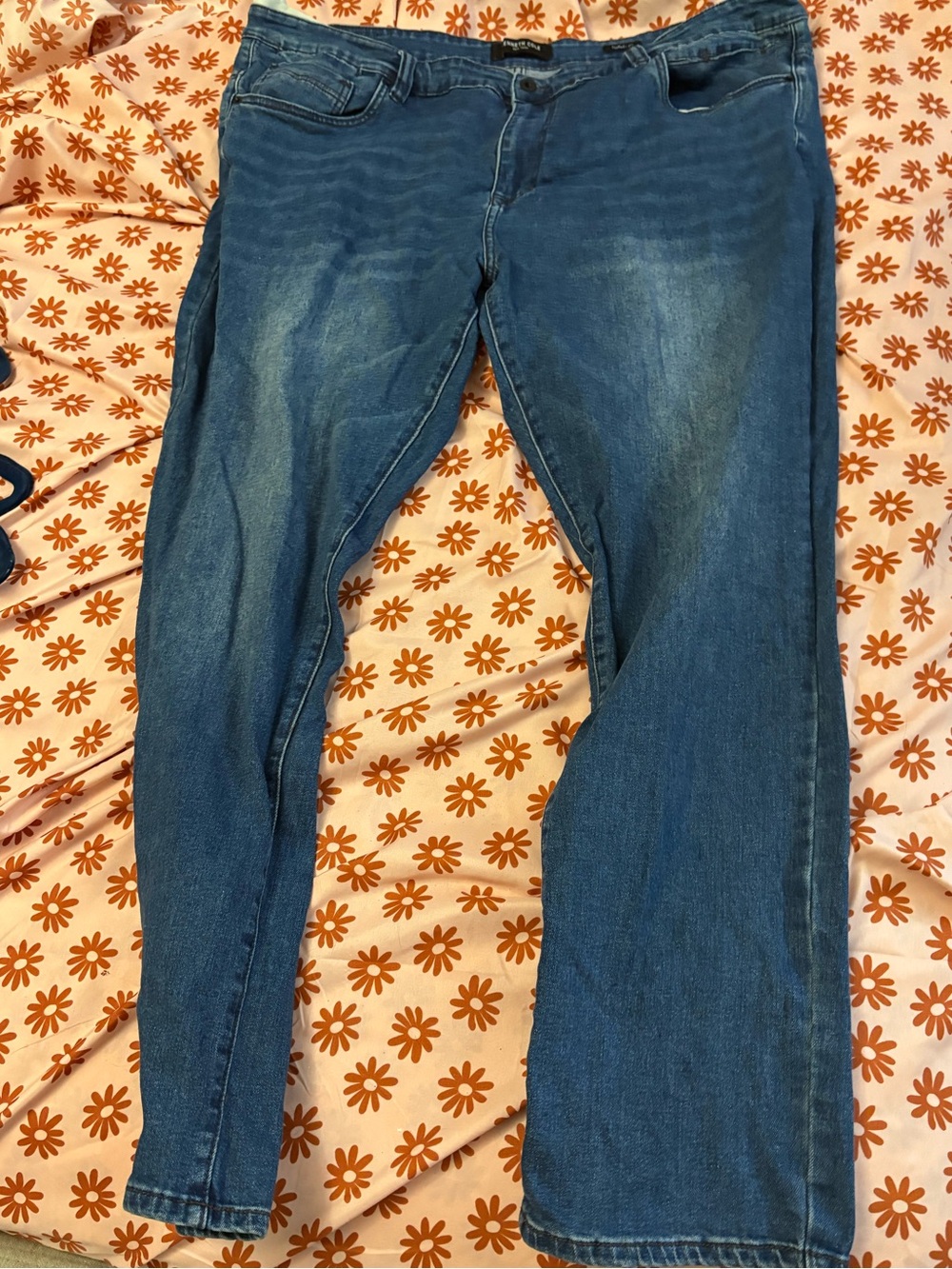 Bundle 3 for $25. New Kenneth Cole Men’s Straight Jeans in Blue. Size 44.